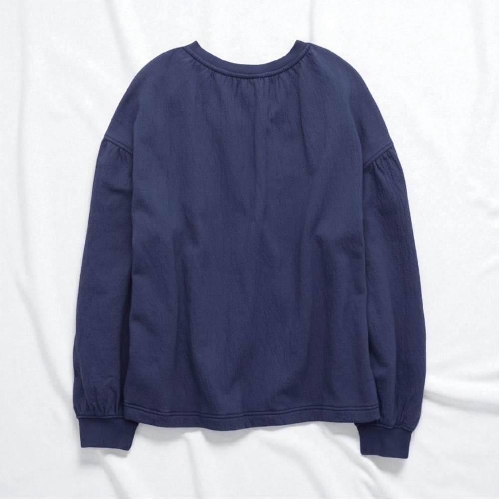 Aerie sweatshirt. Easy street pullover.   New.   Xl. Blue - Picture 5 of 6
